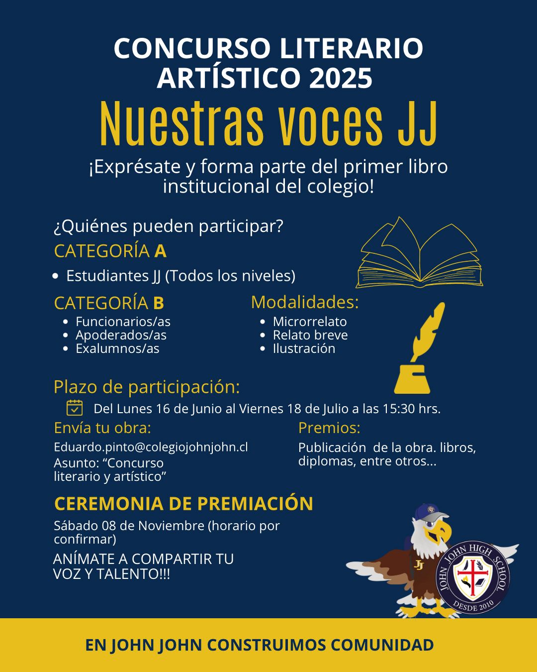 Concurso literario artístico 2025
