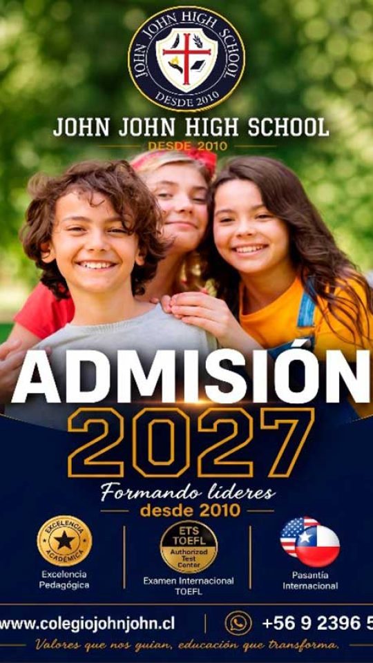 Colegio John John Admision 2026